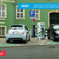 2018 Realizacje stacji ładowania pojazdów elektrycznych dla Miasta Szczecin