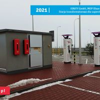 2021 Dostawa stacji transformatorowej MOP Olsze